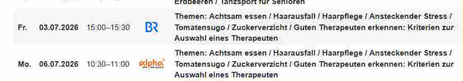 aktiv und gesund br gesundheitsmagazin: zuckerverzicht